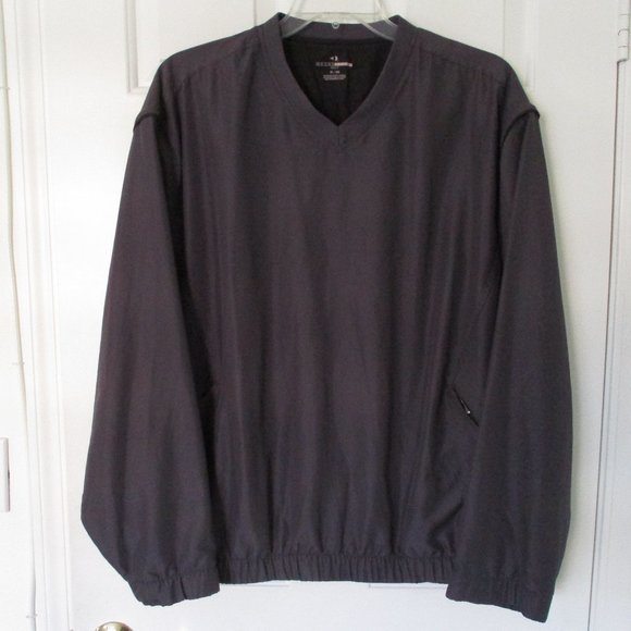 Grand Slam Mens L/S Gray Golf Windbreaker Convert. Zip Off Sleeve Vest NWOT - XL - Picture 1 of 2